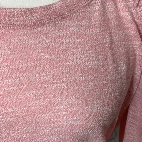 Free People Pink Puffy Shoulder Top Small - Picture 2 of 7